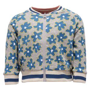 STELLA McCARTNEY Baby 3 Month Girl DOUBLE FACE Floral Sweatshirt Cotton